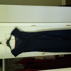 Beautiful navy blue Mother of the bride/groom dress, size 10